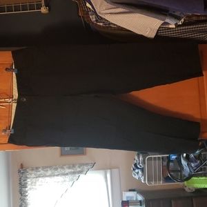 Loft crop pant, black - size 10